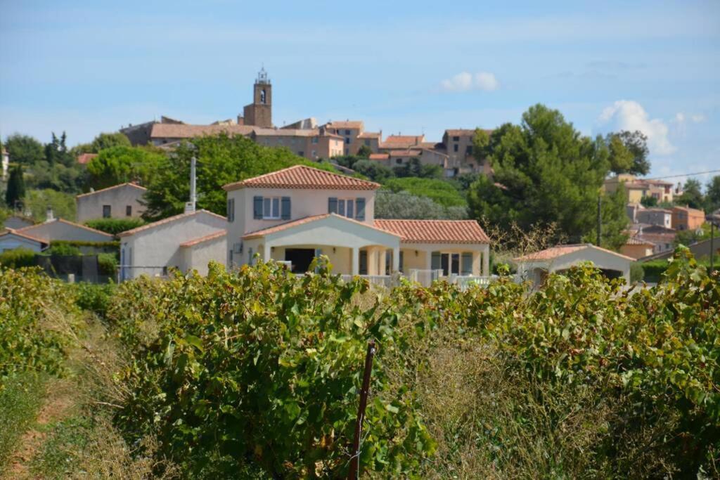 Appartement Vue Sainte Victoire, proche Aix-en-Provence à Pourrieres Extérieur photo